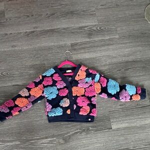 Girl Appaman Multicolor Knit Sweater Cardigan